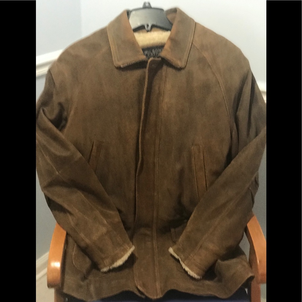 🎉HP🎉Men’s Wilson’s Leather Pelle Studio suede coat - Picture 16 of 16